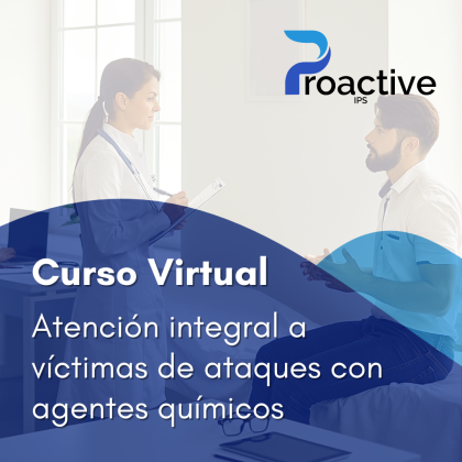 Atención integral a victimas de ataques con agentes químicos